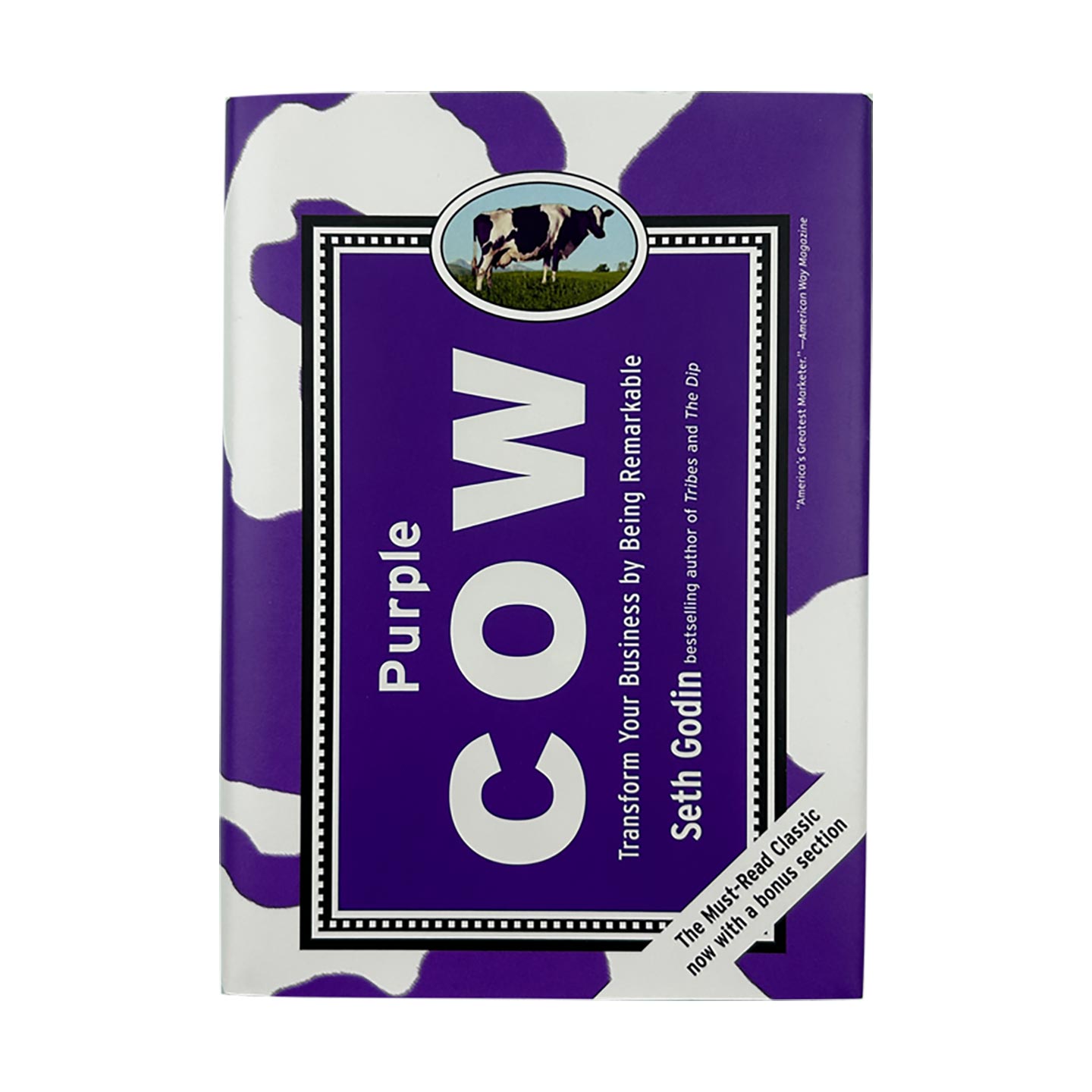 英文原版 Purple Cow New Edition 紫牛 新版 从默默无闻到与众不同 市场营销 企业管理 Seth Godin 精装 英文版 进口英语书籍