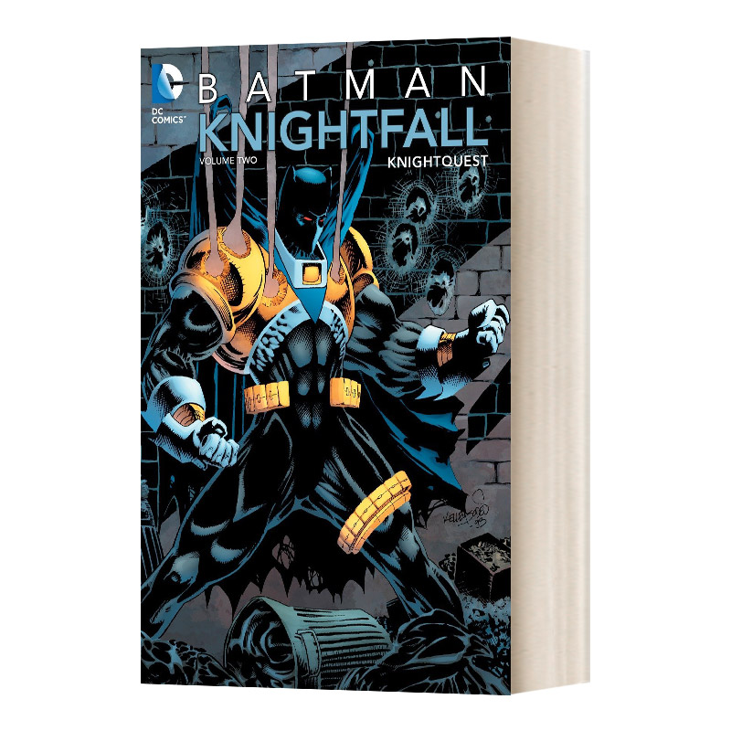 英文原版 Batman Knightfall Vol 02 蝙蝠侠 骑士陷落第2卷 英文版 进口英语原版书籍
