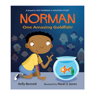 Jones Norman Goldfish Amazing 英文原版 一条神奇 英文版 Noah One 儿童精装 金鱼 书籍 进口英语原版 诺曼 绘本