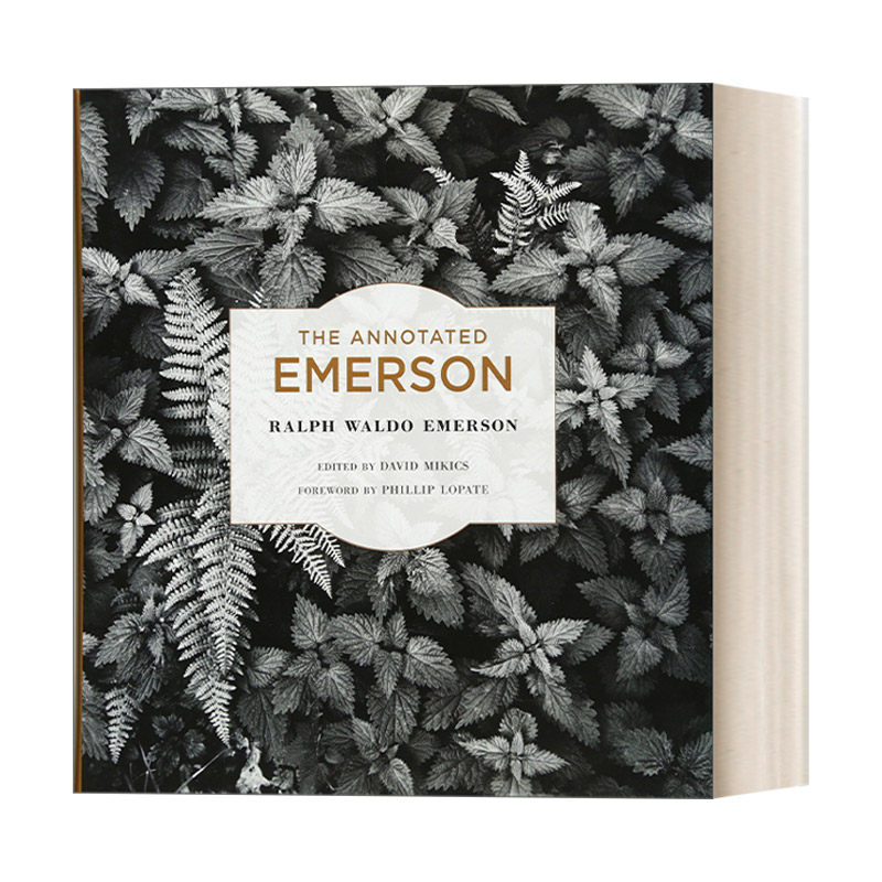 英文原版 The Annotated Emerson 爱默生注解选集 英文版 进口英语原版书籍