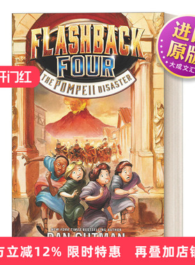 英文原版 Flashback Four 3 The Pompeii Disaster 闪回四部曲3 庞贝的灾难 英文版 进口英语原版书籍