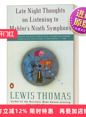 英文原版 Late Night Thoughts on Listening to Mahler's Ninth Symphony 深夜聆听马赫第九交响曲有所思 英文版 进口英语书籍