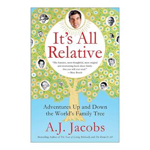 英文原版 It's All Relative 万物的奇妙亲缘 世界家谱的追踪与探索之旅 英文版 进口英语原版书籍