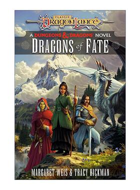 英文原版 Dragons of Fate Dragonlance Destinies Volume 2 龙枪命运三部曲之二 巨龙之命 奇幻小说 英文版 进口英语原版书籍