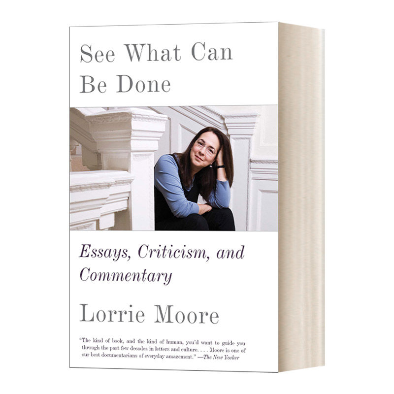英文原版See What Can Be Done 我们能做什么 评论与散文集 BBC Culture推荐书单 美国笔会/马拉默德奖获得者Lorrie Moore 英文版