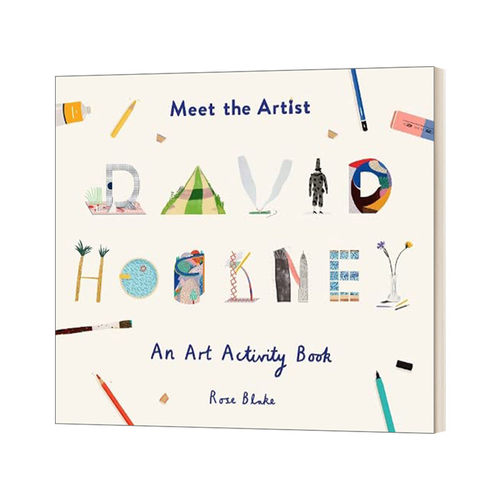 英文原版 Meet the Artist David Hockney 认识艺术家 大卫·霍克尼 英文版 进口英语原版书籍