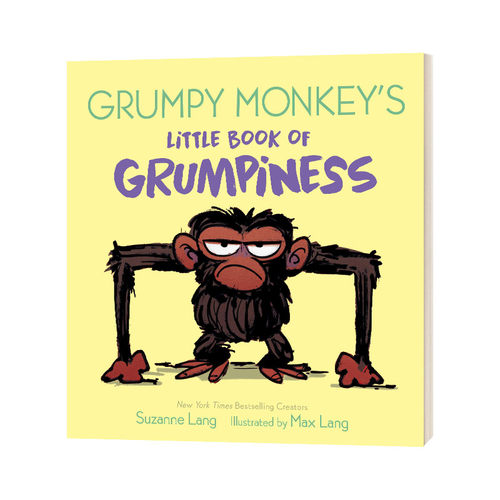 英文原版 Grumpy Monkey's Little Book of Grumpiness 暴躁猴的暴躁小书 纸板书 英文版 进口英语原版书籍儿童图书