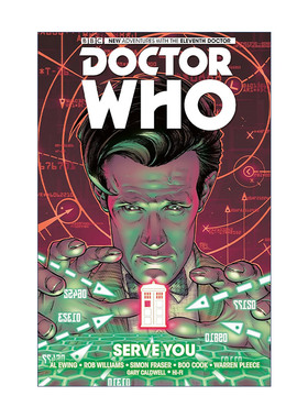 英文原版 Doctor Who: The Eleventh Doctor Vol. 2: Serve You 神秘博士漫画 第十一任博士系列 卷二 为您服务 进口英语原版书籍