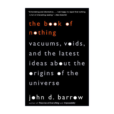 英文原版 The Book of Nothing 无之书 万物由何而生 宇宙学 John D. Barrow 英文版 进口英语原版书籍