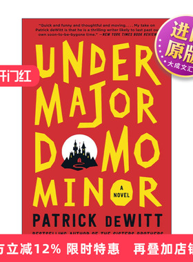 英文原版 Undermajordomo Minor 露西·迈纳的冒险故事 黑色喜剧小说 Patrick deWitt 英文版 进口英语原版书籍