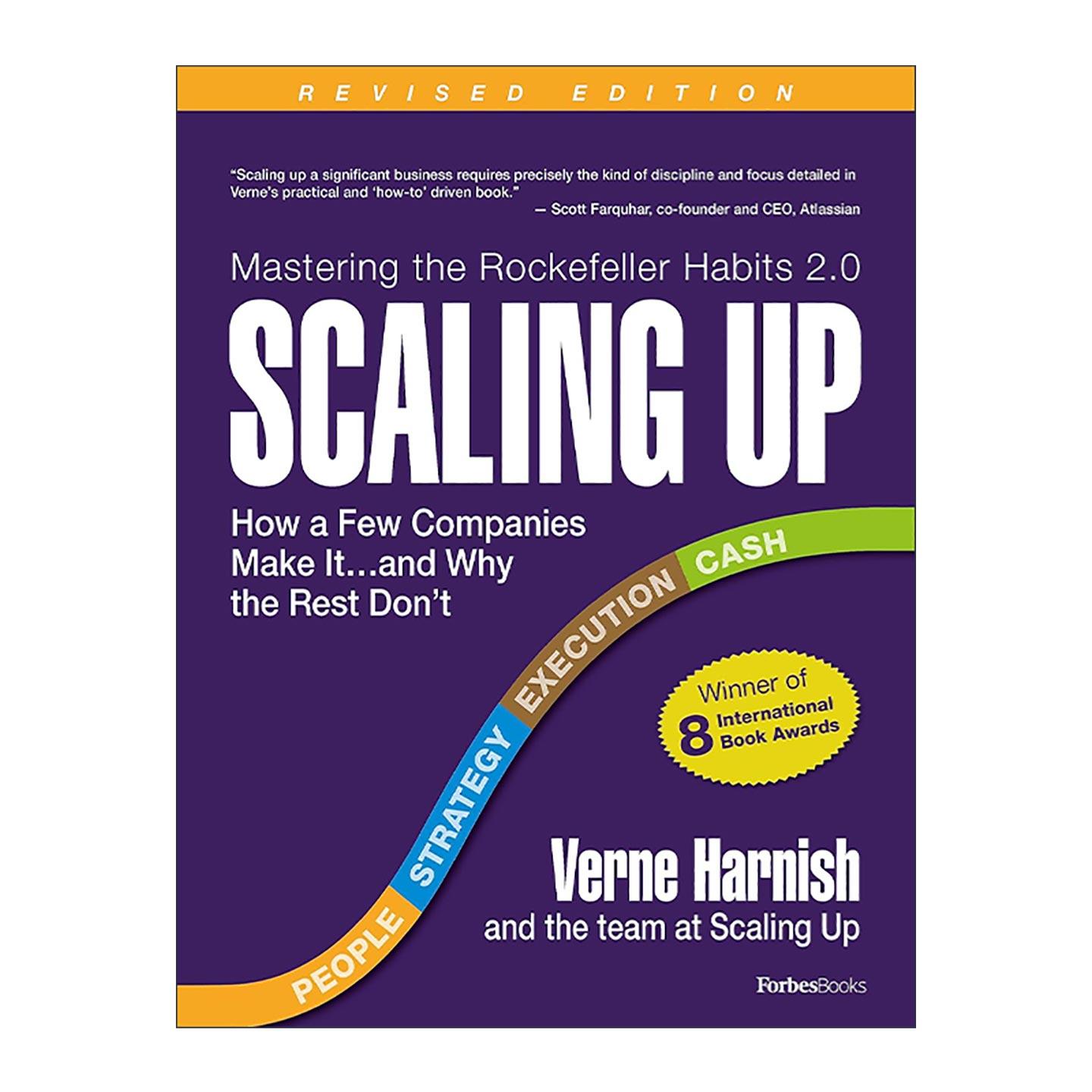 英文原版 Scaling Up 指数级增长 少数公司如何实现持续高增长 EO创业家协会创办人维恩·哈尼什 英文版 进口英语原版书籍