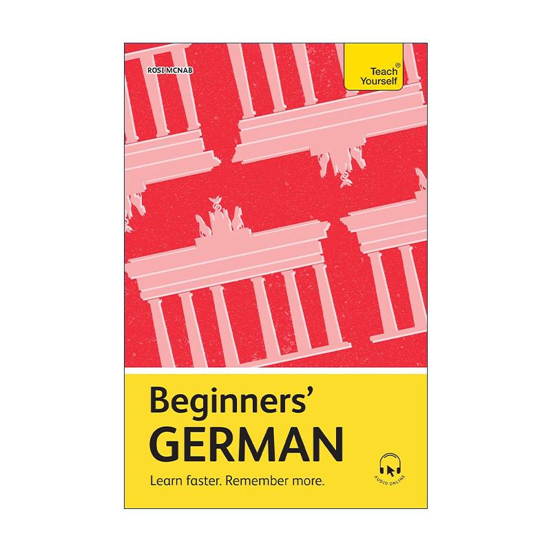 原版 Beginners’ German 德语学习入门指南 附免费音频资源 Teach Yourself 进口原版书籍