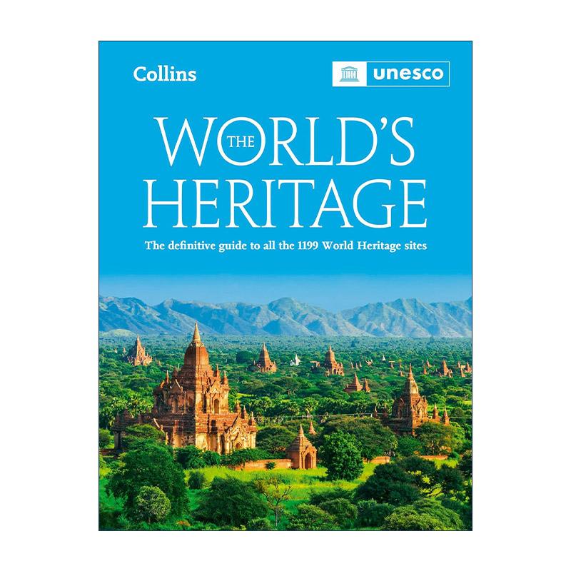 英文原版 The World’s Heritage 联合国教科文组织世界遗产地 全彩插图旅游指南精装 第六版 英文版 进口英语原版书籍