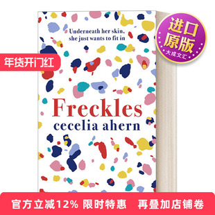英文原版小说 Freckles 雀斑 畅销浪漫小说家西西莉亚·埃亨新作 爱你罗茜 附注我爱你作者 英文版 进口英语原版书籍
