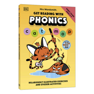 Get 书籍 进口英语原版 自然拼读入门 Mrs Wordsmith With Reading 英文版 英文原版 Phonics 5岁 沃德史密斯夫人