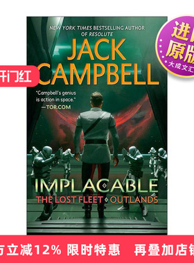 英文原版 Implacable The Lost Fleet Outlands 03 迷失的舰队 外域系列3 不可饶恕 科幻小说 杰克·坎贝尔 进口英语原版书籍