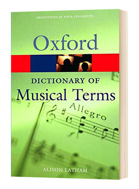 牛津音乐术语词典 英文原版 Oxford Dictionary of Musical Terms 英文版字典工具书 进口原版书籍