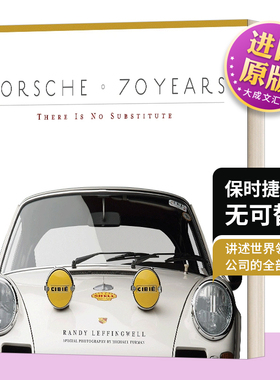 英文原版 Porsche 70 Years There Is No Substitute 保时捷 70 年 无可替代 精装 英文版 进口英语原版书籍