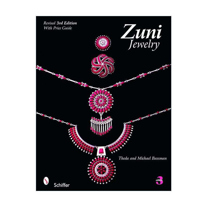 英文原版 Zuni Jewelry 祖尼珠宝 第三版 北美印第安部落传统民族首饰 收藏插图指南 英文版 进口英语原版书籍
