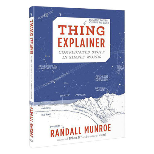 精装 万物解释者 英文原版 Thing Explainer 比尔盖茨书单推荐 what if 作者 兰道尔门罗 英文版进口原版英语科普读物书籍