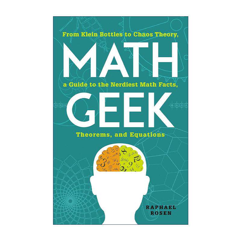 英文原版 Math Geek 数学极客 花椰菜 井盖和糖果消消乐中的数学 英文版 进口英语原版书籍