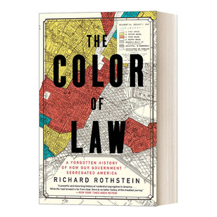 英文原版 The Color of Law 法律的颜色 一段被遗忘的美国政府种族隔离史 英文版 进口英语原版书籍