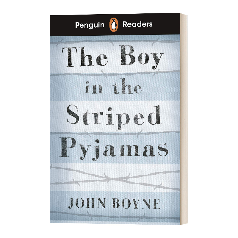 英文原版 Penguin Readers Level 4 The Boy in Striped Pyjamas 企鹅兰登小说分级读物4级 穿条纹衣服睡衣的男孩 英文版 进口书籍