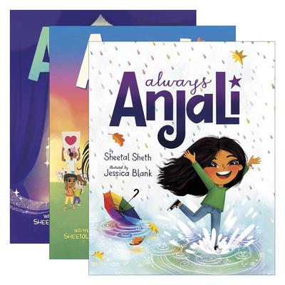 英文原版 Always Anjali 安吉利心理1-3册 儿童精装绘本 茜多·塞丝 Jessica Blank插画 英文版 进口英语原版书籍