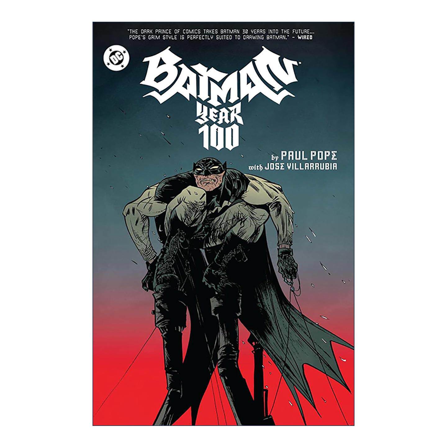 英文原版 Batman Year 100 蝙蝠侠 一百年 2025新版 DC漫画 Paul Pope 英文版 进口英语原版书籍