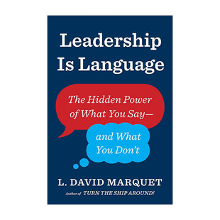 英文原版 Leadership Is Language 领导力是一种语言 大卫·马凯特 英文版 进口英语原版书籍