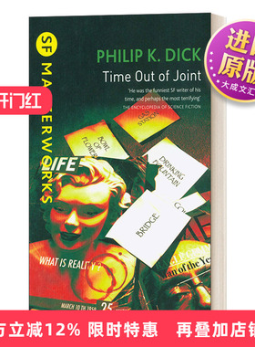 英文原版小说 Time Out Of Joint 英文版 进口英语原版书籍
