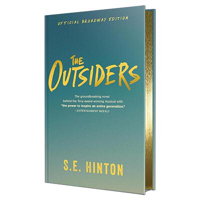英文原版 The Outsiders 局外人 百老汇 影视版 精装收藏版 S E Hinton 英文版 进口英语原版书籍