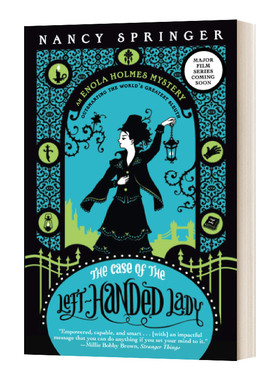 英文原版 An Enola Holmes Mystery The Case of the Left-Handed Lady 天才少女福尔摩斯2 英文版 进口英语原版书籍儿童图书