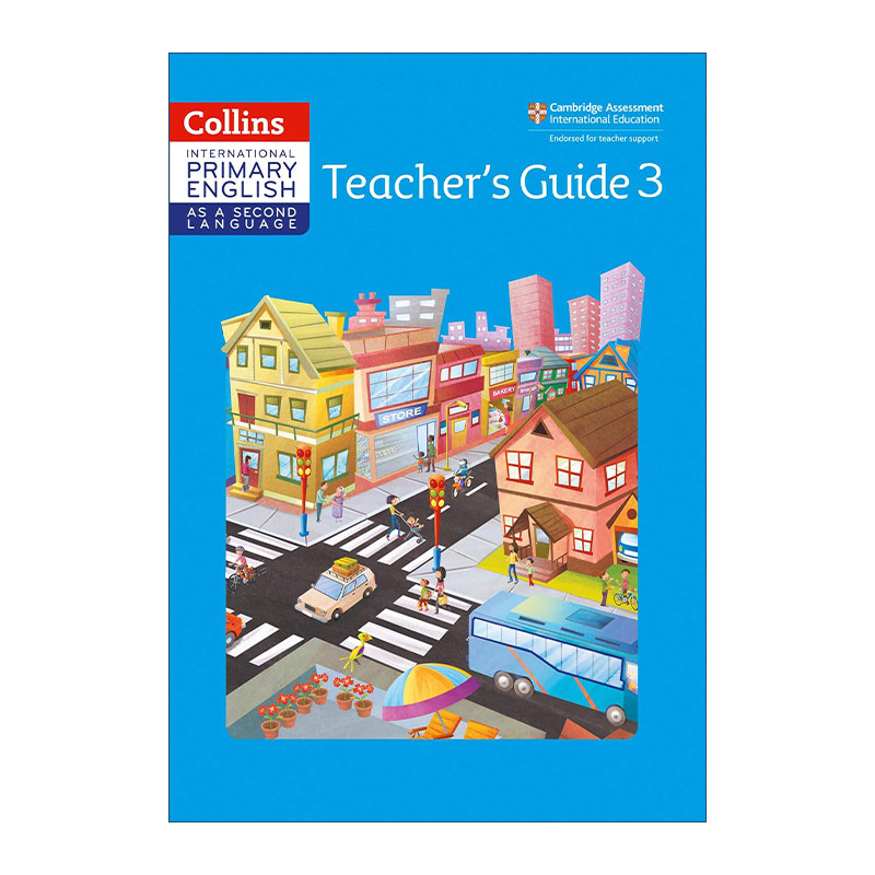 英文原版 Collins Cambridge International Primary English as a Second Language Teacher Guide3小学英语教师用书3 进口英语书
