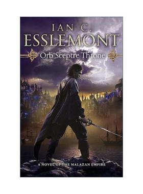 英文原版 Orb Sceptre Throne 球形权杖宝座 玛拉兹帝国系列4 Ian C. Esslemontc奇幻小说 英文版 进口英语原版书籍