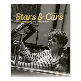 爱尔兰摄影师爱德华·奎因摄影集 Edward Cars 英文原版 精装 英文版 Stars 150张名人照片 Quinn 进口 and 艺术图册 明星与名车