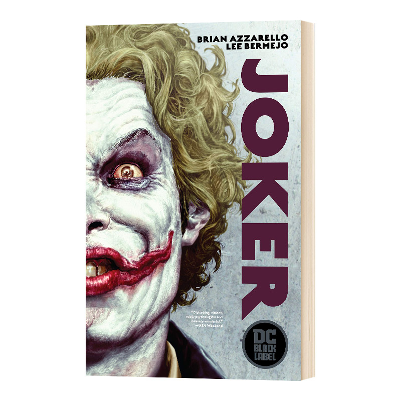 小丑 DC黑标版 英文版 Joker DC Black Label Edition 英文原版 漫画 DC Comics 小丑蝙蝠侠 by Brian Azzarello