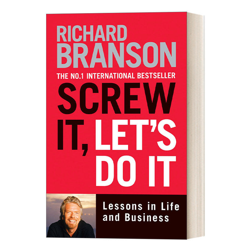 英文原版 screw it lets do it 不要怂 就是干 理查德·布兰德 英文