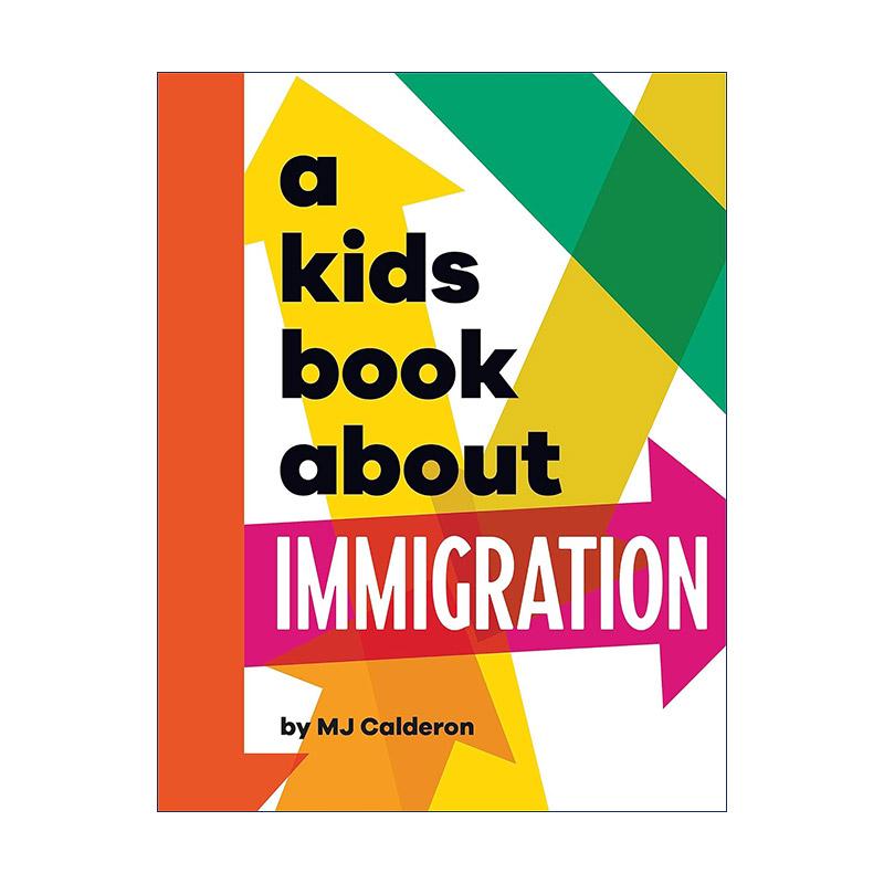 英文原版 A Kids Book About Immigration 给孩子的书 移民 DK精装科普百科读物 英文版 进口英语原版书籍