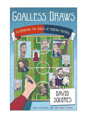 英文原版 Goalless Draws 足球趣味插画集 2014-18世界杯 David Squires 英文版 进口英语原版书籍