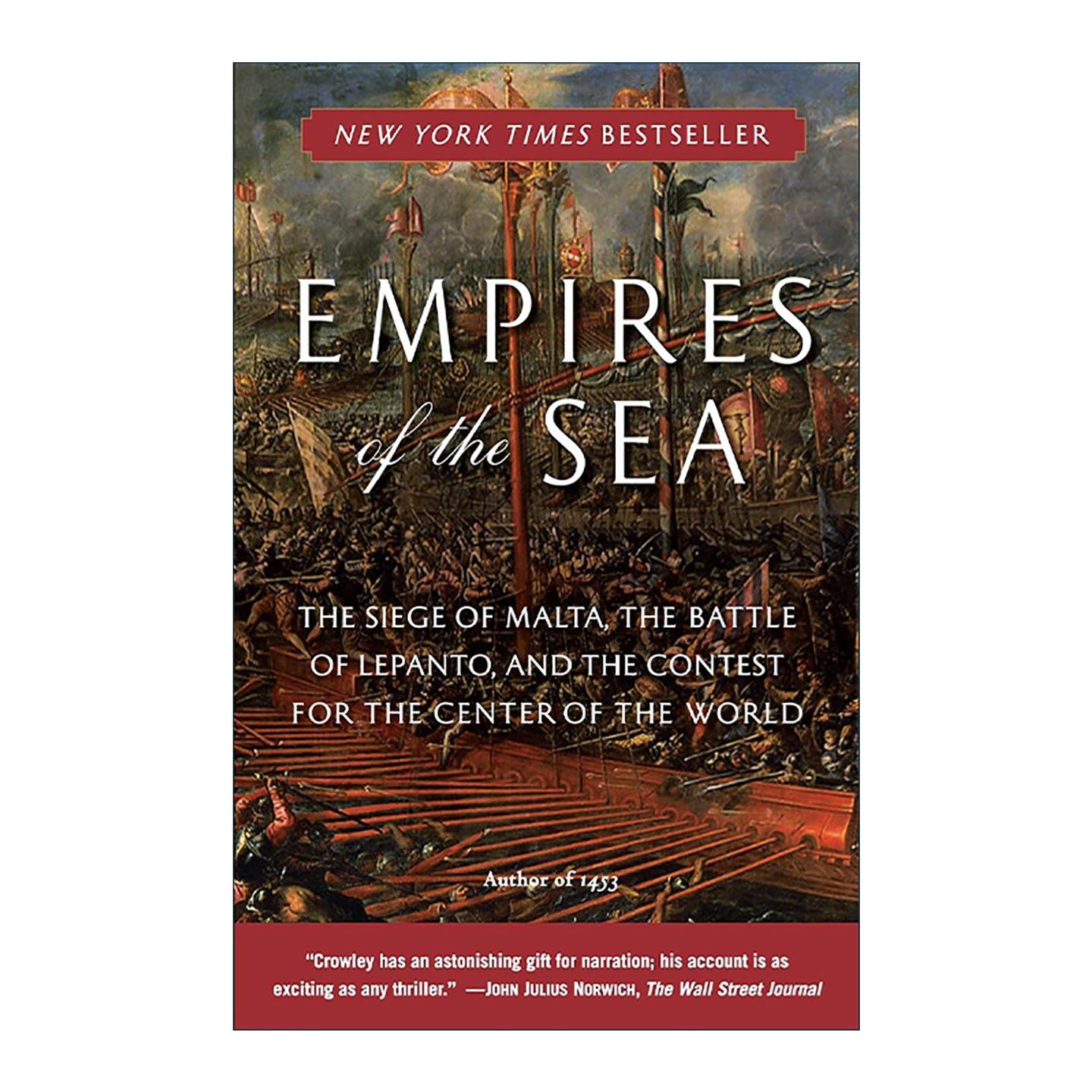 英文原版 Empires of the Sea 海洋帝国 地中海大决战 经济学人年度优秀图书 历史学家罗杰·克劳利 英文版 进口英语原版书籍