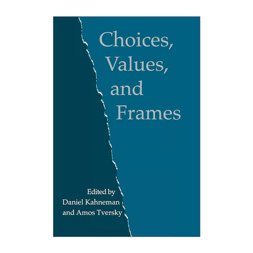 英文原版 Choices Values and Frames 选择 价值与决策 丹尼尔·卡尼曼 阿莫斯·特沃斯基 英文版 进口英语原版书籍