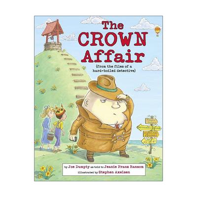 英文原版 The Crown Affair Nursery-Rhyme Mysteries 童谣之谜系列2 皇冠事件 儿童章节桥梁侦探故事书 不要告状 除非是大事作者