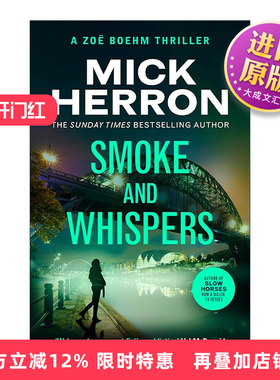 英文原版 Smoke and Whispers 烟雾与低语 惊悚悬疑推理小说 佐伊博姆惊悚系列4 Zoe Boehm Thrillers 英文版 进口英语原版书籍