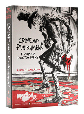 英文原版 Crime and Punishment 罪与罚 Penguin Classics Deluxe Edition 英文版 进口英语原版书籍 英语小说