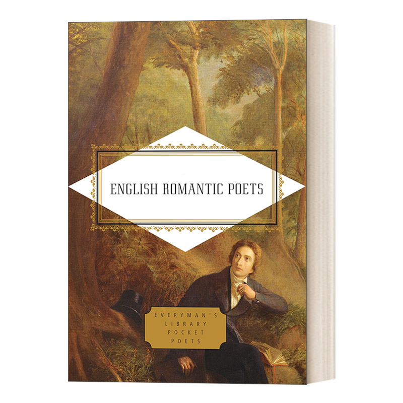 英文原版 English Romantic Poets 英国浪漫主义诗歌集 Everyman精装收藏版 口袋诗歌系列 英文版 进口英语原版书籍