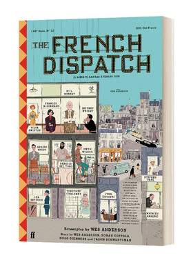英文原版 The French Dispatch 法兰西特派 电影故事剧本 韦斯·安德森 精装 英文版 进口英语原版书籍