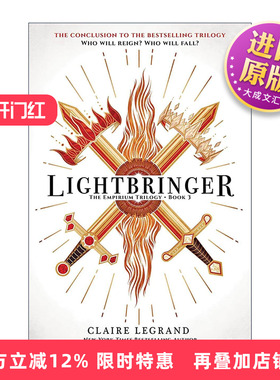 英文原版 Lightbringer The Empirium Trilogy 03 光明使者 帝国三部曲系列3 奇幻小说 英文版 进口英语原版书籍