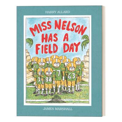英文原版 Miss Nelson Has a Field Day 尼尔森老师球赛的一天 大开绘本  廖彩杏汪培珽书单 英文版 进口英语原版书籍
