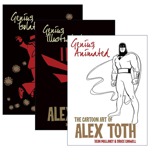 英文原版 The Cartoon Art of Alex Toth系列3册 天才 漫画传奇人物Alex Toth传 作品回顾 Dean Mullaney 英文版 进口英语原版书籍